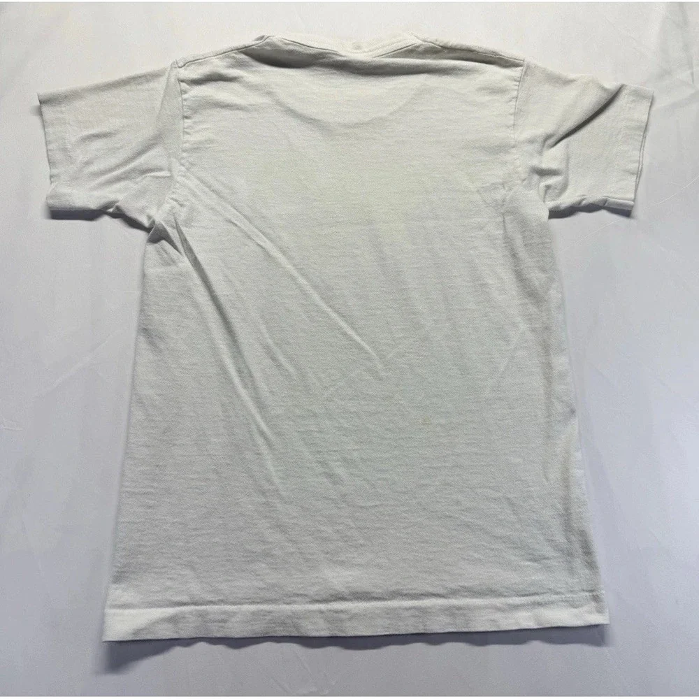 Vintage 80s fruit of the loom USA Made T-Shirt Youth XL Fort Myers Beach Sea Tee